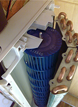 Демонтаж вентилятора внутреннего блока сплит-системы