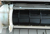 Замена двигателя или крыльчатки вентилятора внутреннего блока сплит-системы кондиционера